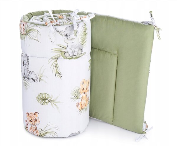 Vulpi Mantinel do postieľky 180x30 Baby Boom Farba: modrá-zvieratká
