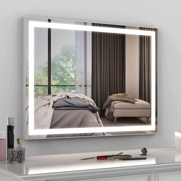 LED zrkadlo Hollywood 58 × 46 cm