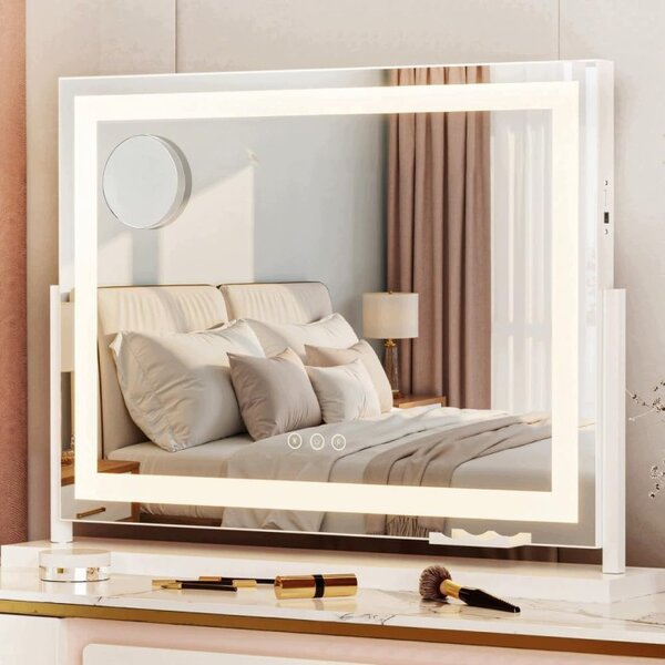 LED zrkadlo Hollywood 58 × 46 cm