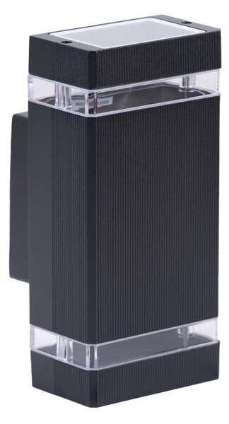 Vonkajšie nástenné svietidlo NIZZA 2xGU10/35W/230V IP65