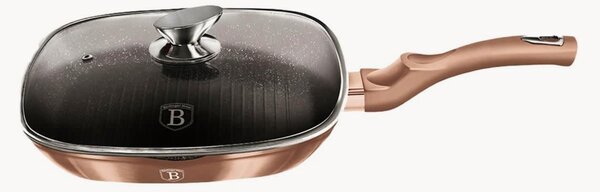 Grilovacia panvica's pokrievkou Metallic Line Rose Gold Edition