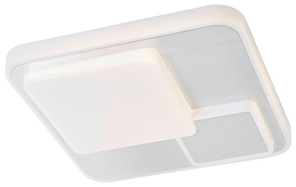 STROPNÉ LED SVIETIDLO, 38,5/38,5/8 cm Xora - Interiérové svietidlá