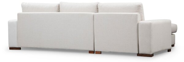 Hanah Home Rohová sedacia súprava Loop 270 cm béžová ľavá