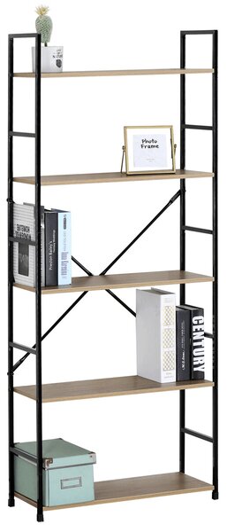 Regál 58,5 x 23,5 x 145 cm GD-225 OAK