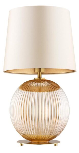 Argon 8535 - Stolná lampa HAMILTON 1xE27/15W/230V krémová/béžová