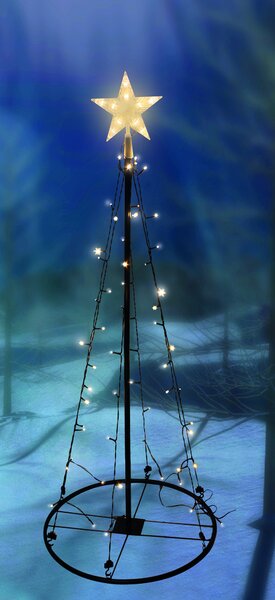 Linder Exclusiv Vianočný svetelný stromček 70 LED 120 cm