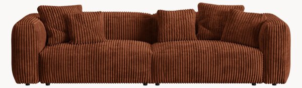 Modulárna pohovka v menčestrovom vzhľade Martina (4-miestna), Š 320 cm