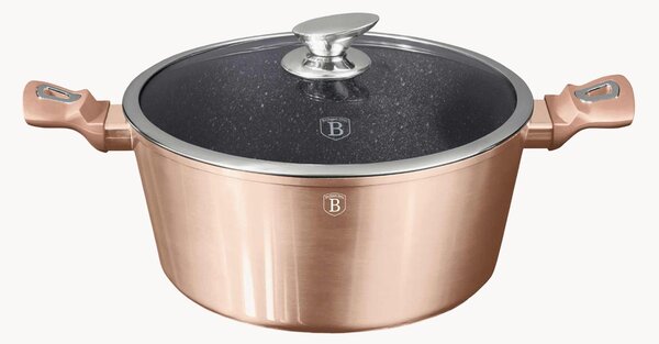 Hrniec's pokrievkou Metallic Line Rose Gold Edition