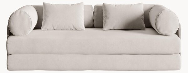 Velúrová rozkladacia pohovka Dreamy (2-miestna), Š 206 cm