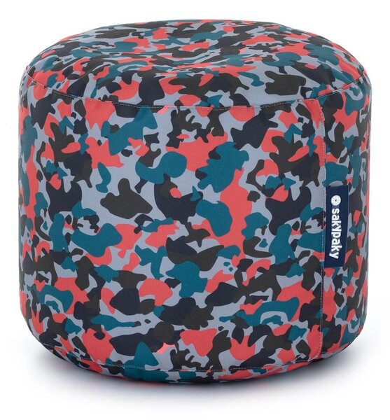 SakyPaky taburet s motivom, Camo