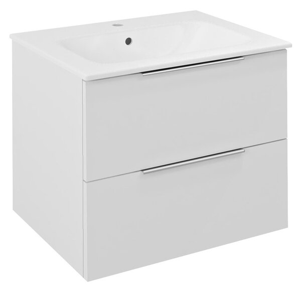 Sapho Sapho, CIRASA umývadlová skrinka 59,2x52x46cm, biela lesk, CR611-3030