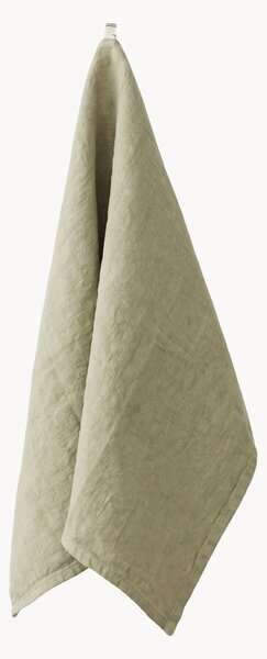 Ľanová kuchynská utierka Sage