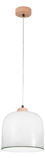Kolarz A1352.31.G - Luster na lanku NONNA 1xE27/60W/230V dub/biela/zelená