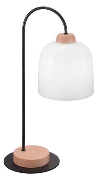 Kolarz A1352.71.W - Stolná lampa NONNA 1xE27/60W/230V dub/biela