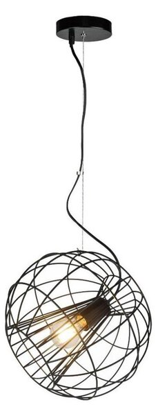 Zuma Line P17212 - Luster na lanku MARL 1xE27/60W/230V čierna