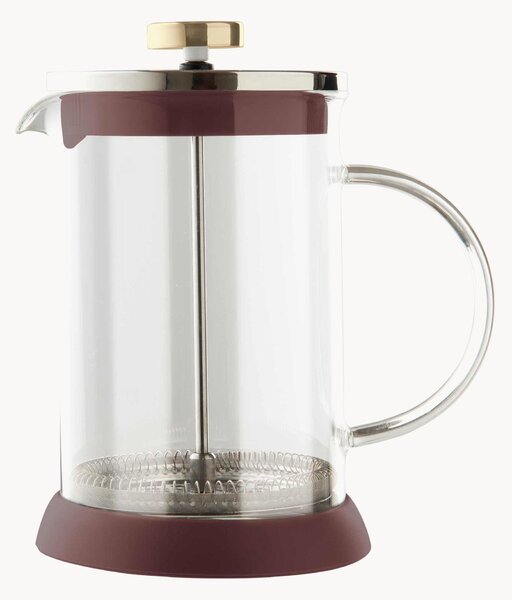 French press na kávu a čaj z borosilikátového skla Leonardo