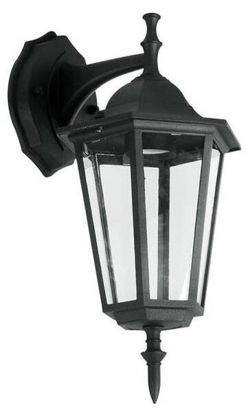 Vonkajšia nástenná lampa 1xE27/40W/230V IP44 čierna