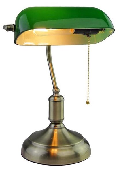 Stolná lampa BANKER 1xE27/60W/230V