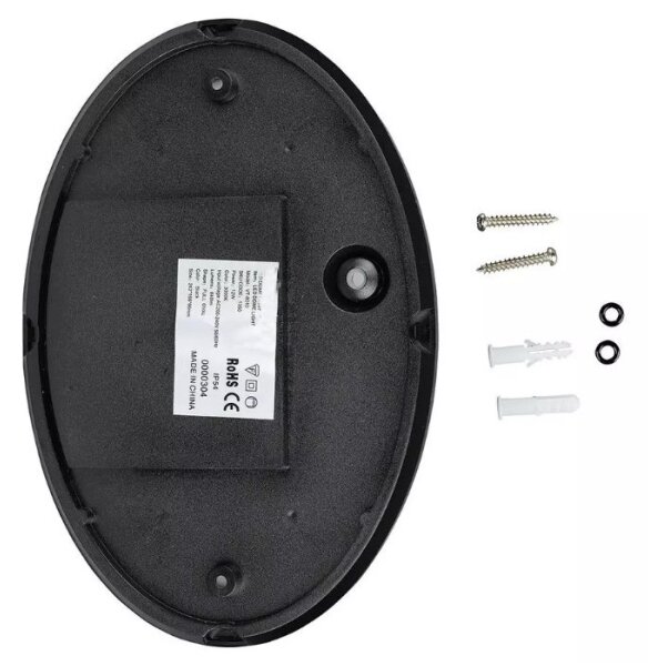 LED Vonkajšie stropné svietidlo LED/12W/230V IP54