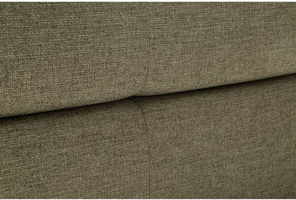 Zelená čalúnená dvojlôžková posteľ s úložným priestorom s roštom 160x200 cm Lotte – Meise Möbel