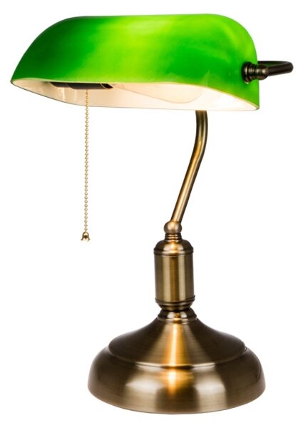 Stolná lampa BANKER 1xE27/60W/230V