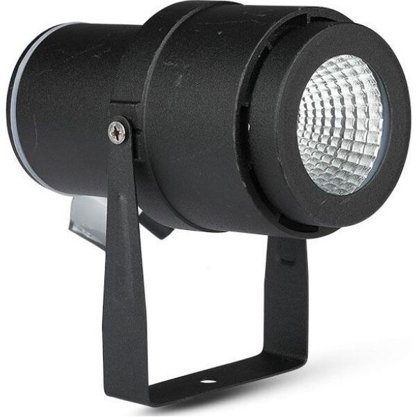 LED Vonkajšia lampa LED/12W/100-240V IP65 čierna - zelené svetlo