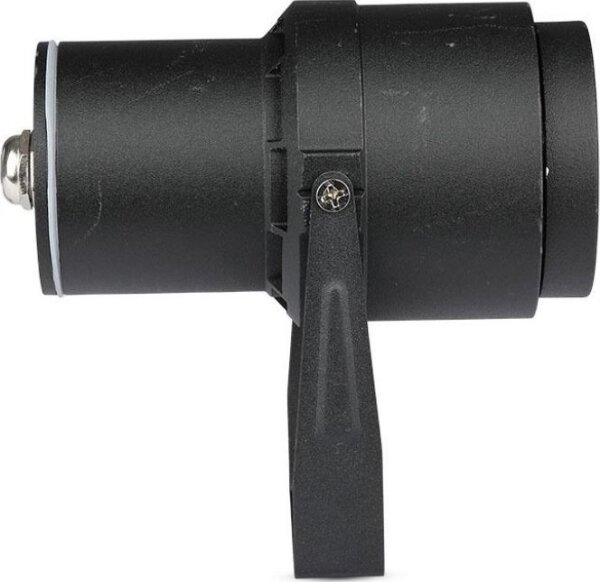 LED Vonkajšia lampa LED/12W/100-240V IP65 čierna - zelené svetlo