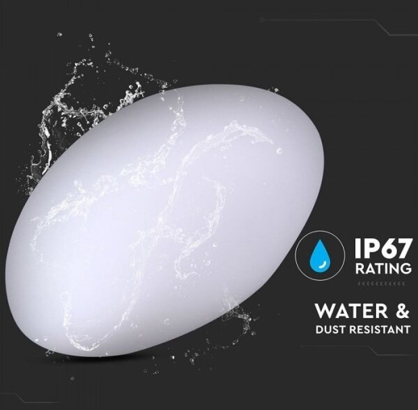 LED RGB Stmievateľná vonkajšia lampa LED/1W/5V 28cm IP67 1000 mAh+ DO