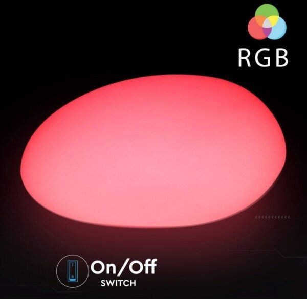 LED RGB Stmievateľná vonkajšia lampa LED/1W/5V 28cm IP67 1000 mAh+ DO