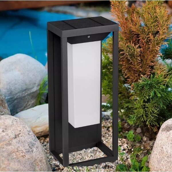 LED solárne nástenné svietidlo s čipom SAMSUNG LED/2W/3,7V IP65 2600 mAh