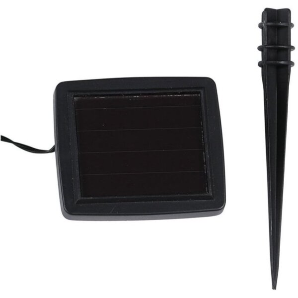 LED Solárna reťaz 10xLED/1W/1,2V 1xAA 2 m IP44 3000K 300 mAh