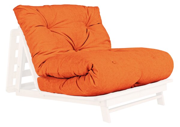 MarLiving Skladacie kreslo LAYTI 03 90 cm z masívu/oranžové