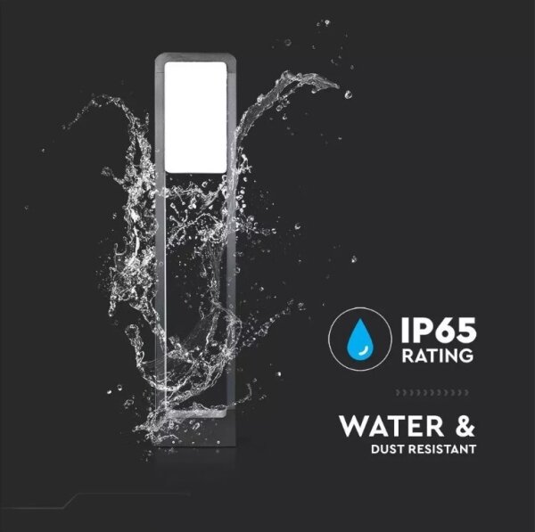 LED Vonkajšia lampa SAMSUNG CHIP LED/10W/230V 3000K IP65 čierna