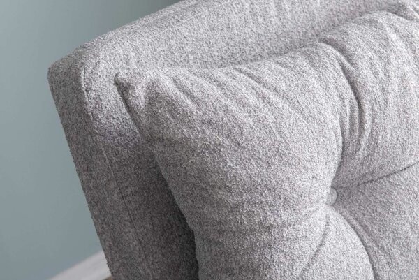 Hanah Home Rozkladacie kreslo Jednomiestne Sando sivé II