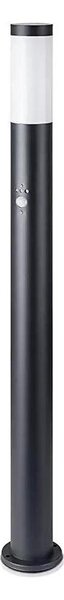 Vonkajšia lampa so senzorom 1xE27/60W/230V IP44 110cm čierna