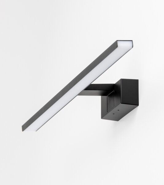 Aigostar - LED zrkadlové osvetlenie do kúpeľne LED/12W/230V 4000K 60 cm IP44 čierne