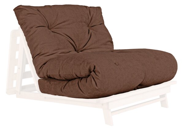 MarLiving Rozkladacie kreslo LAYTI 03 90 cm z masívu/hnedé