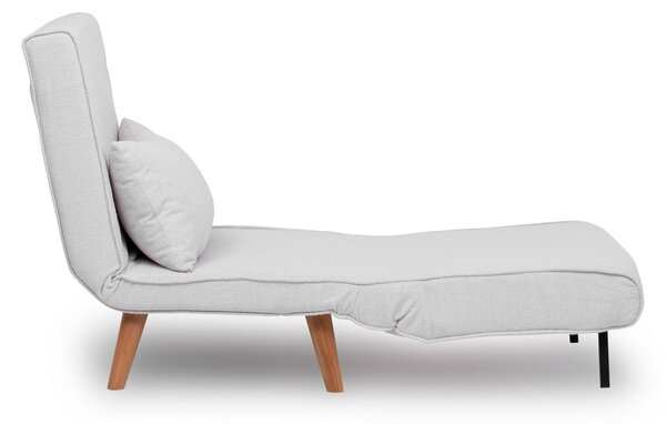 Hanah Home Rozkladacie kreslo Single Folde biele