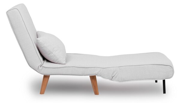 Hanah Home Rozkladacie kreslo Single Folde biele