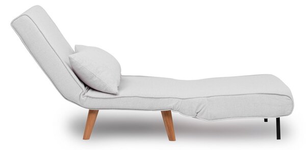 Hanah Home Rozkladacie kreslo Single Folde biele
