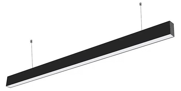 LED Luster na lanku SAMSUNG CHIP LED/40W/230V 6400K čierna