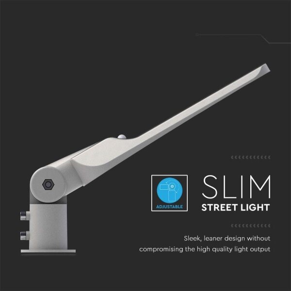 LED pouličné svietidlo so senzorom SAMSUNG CHIP LED/30W/230V 6500K IP65