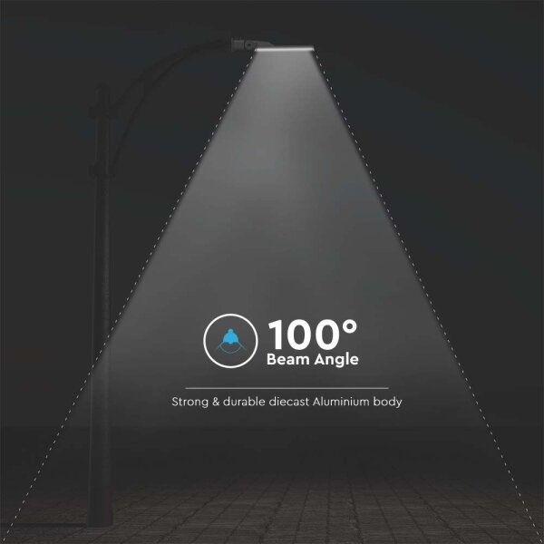 LED pouličné svietidlo so senzorom SAMSUNG CHIP LED/30W/230V 6500K IP65