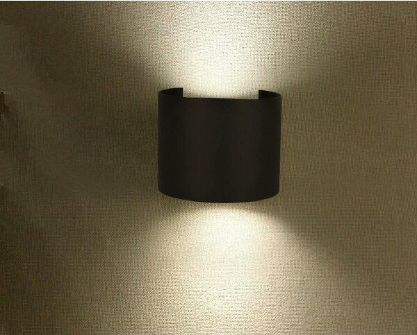 LED Vonkajšie nástenné svietidlo LED/6W/230V 4000K IP65 čierna