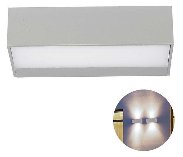 LED Vonkajšie nástenné svietidlo LED/9W/230V 6400K IP65