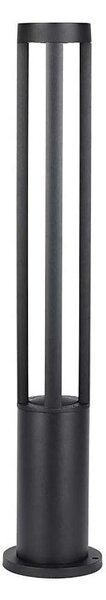 LED Vonkajšia lampa LED/10W/230V 80cm 6400K IP65 čierna