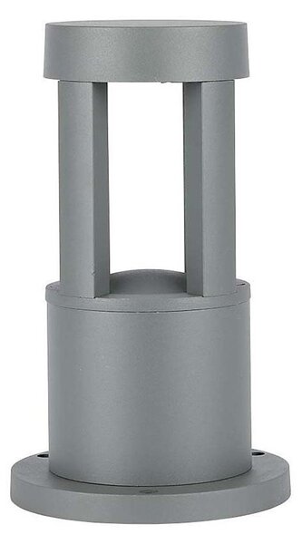 LED Vonkajšia lampa LED/10W/230V 25cm 3000K IP65 šedá