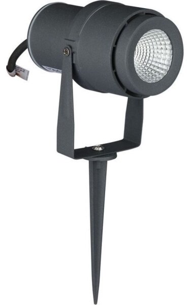 LED Vonkajšia lampa LED/12W/100-240V IP65 3000K šedá
