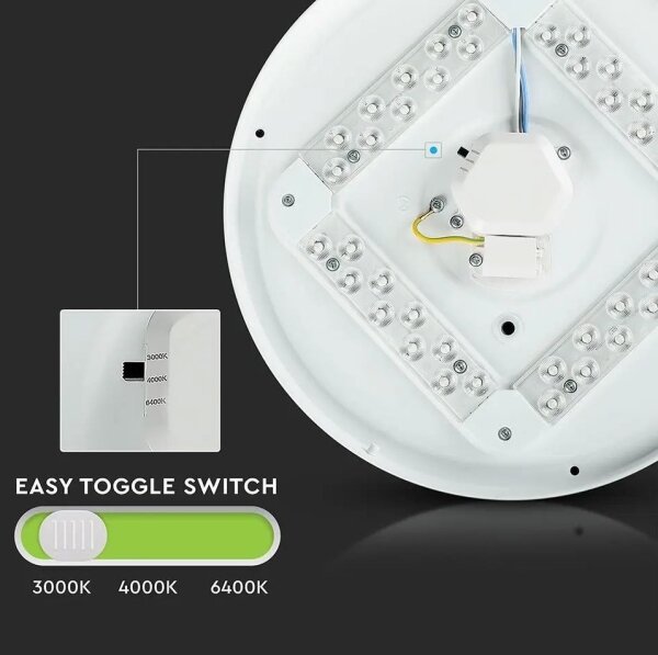 LED stropné svietidlo LED/24W/230V 35 cm 3000K/4000K/6400K