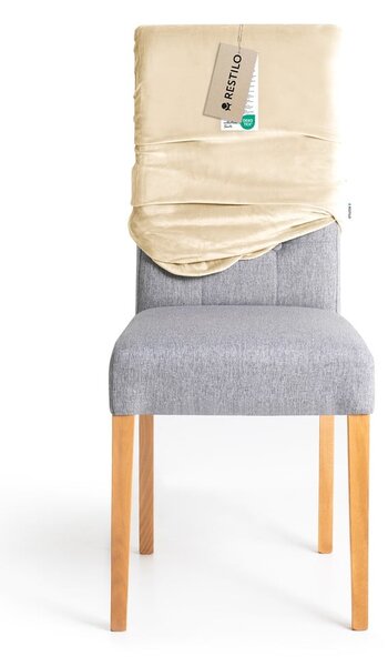 Béžový napínací poťah na stoličku 48 cm Sento – Restilo
